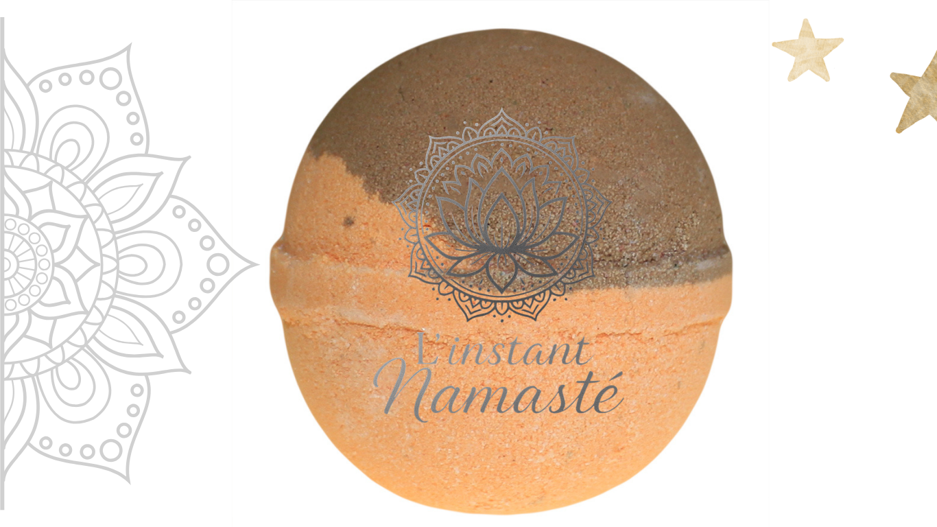 Bombe de Bain Orange & Marron – Cannelle & Orange 🧡🛁