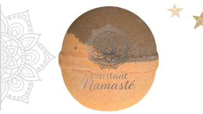 Bombe de Bain Orange & Marron – Cannelle & Orange 🧡🛁