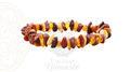 Bracelet Baroque – Ambre Multicolore (Qualité AA) 🌈