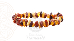 Bracelet Baroque – Ambre Multicolore (Qualité AA) 🌈