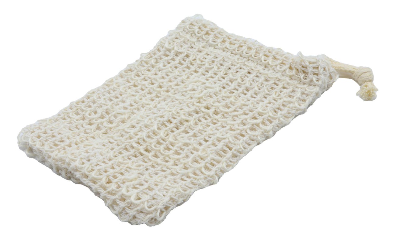 🧼 Sac à Savon Coton & Lin – Exfoliation Naturelle & Rituel de Douceur 🌿✨