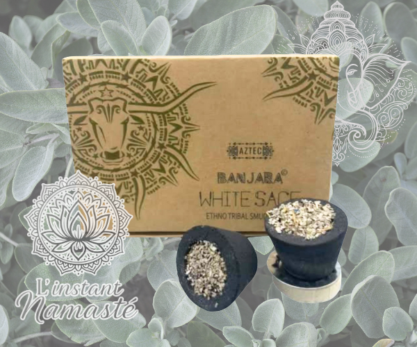 🌱 Coupelles de Résine Banjara « Sauge Blanche »✨