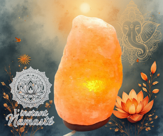 🌿 Lampe de Sel de l’Himalaya – 3 à 5 kg