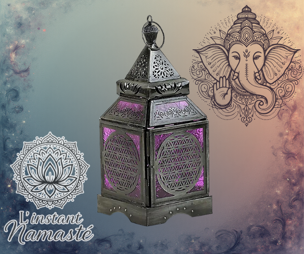 🌼 Lanterne « Fleur de Vie » 🌟