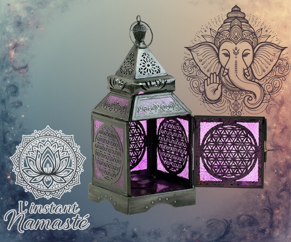 🌼 Lanterne « Fleur de Vie » 🌟