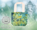 🌈 Tye-Dye Cotton Bag « Mandala / Green-Blue »