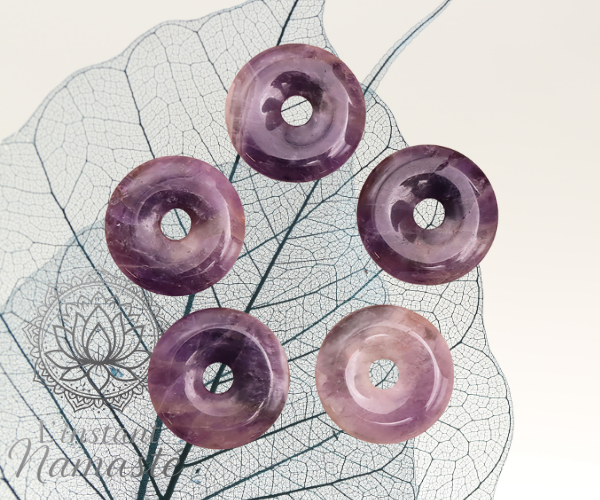 ✨ Pendentif Donut Améthyste 💜 1 pièce