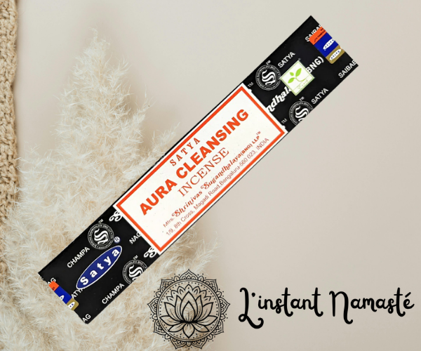 🌬️ Satya Aura Cleansing – Encens de Purification Aura
