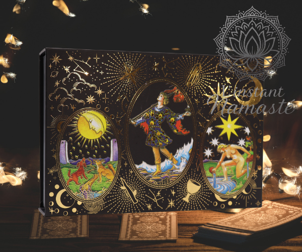 🌟 Tarot avec Feuille d’Or – Que la Magie Commence 🌟