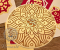 🕉️ Plaque Murale en Bois “OM” 🌸