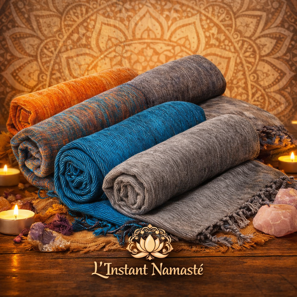 🧘 Châle de Méditation – Harmonie & Sérénité
