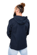 🧡 Chemise Ethnique à Capuche Elun