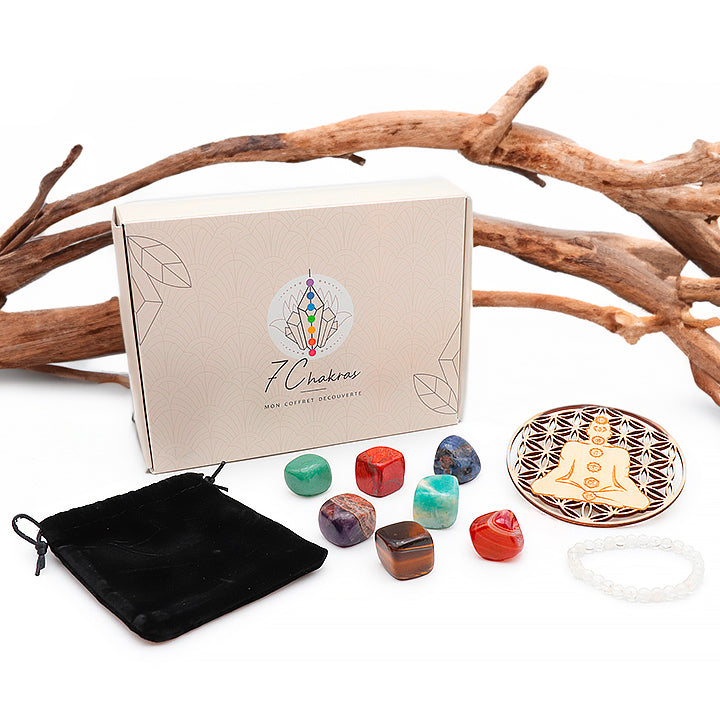 Coffret Découverte – 7 Chakras 🌈