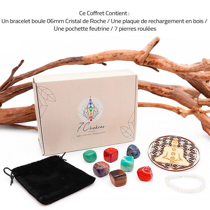 Coffret Découverte – 7 Chakras 🌈