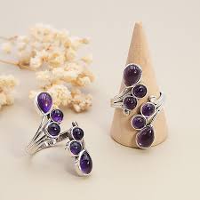 Bague Améthyste AAA - Argent