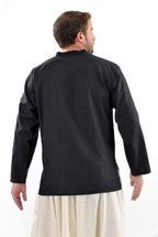 👕 Chemise col mao coton épais