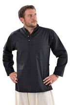 👕 Chemise col mao coton épais