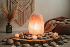 ✨ Lampe de Sel Himalaya Brute 7–10 kg – Lumière Naturelle & Harmonie 🌿