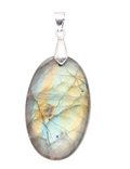 🔷 Pendentif Labradorite Multicolore (3 cm)