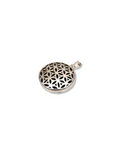 🔶 Pendentif Fleur de Vie – Œil-de-Tigre