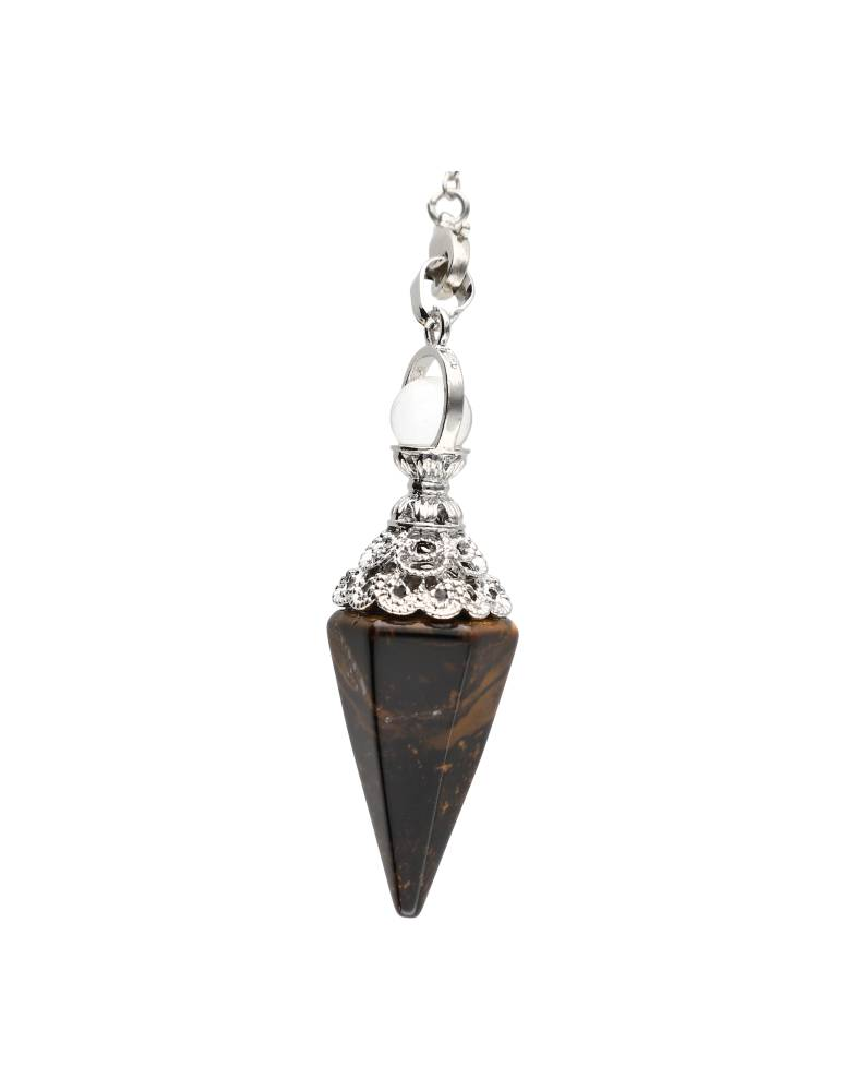 🧿 Pendule Facetia – Œil-de-Tigre