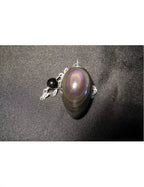 🧿 Pendule Obsidienne Noire Oeil Céleste – Pendule divinatoire