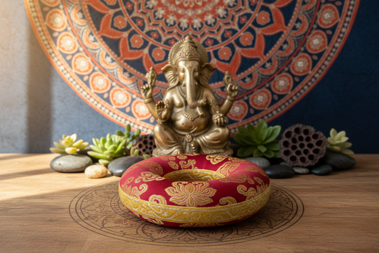 🧘‍♂️ Coussin pour Bol Chantant – Plusieurs Tailles Disponibles