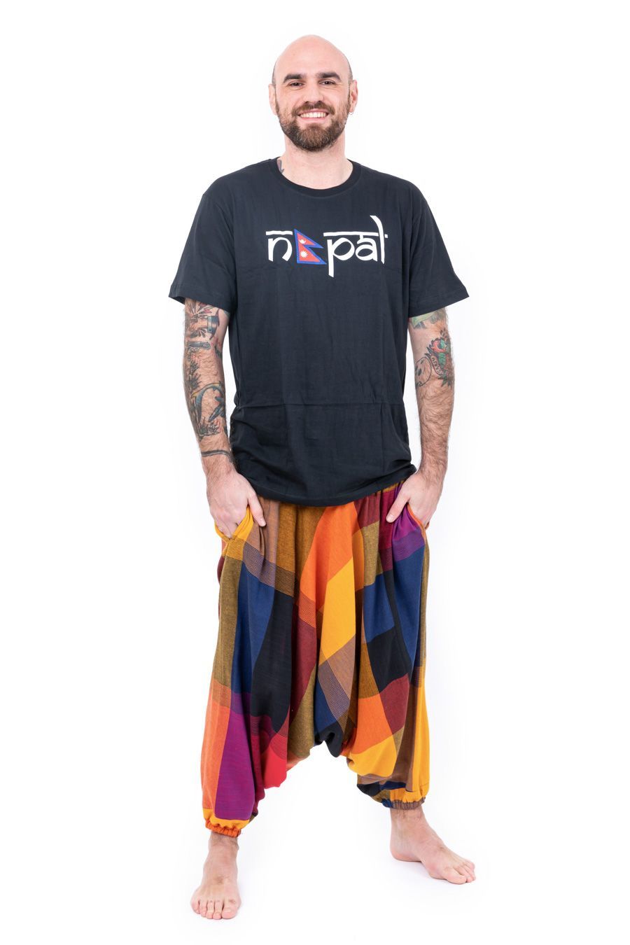 🎉 Sarouel Confortable Carnaval Festival Happy – Made in Nepal 🌿