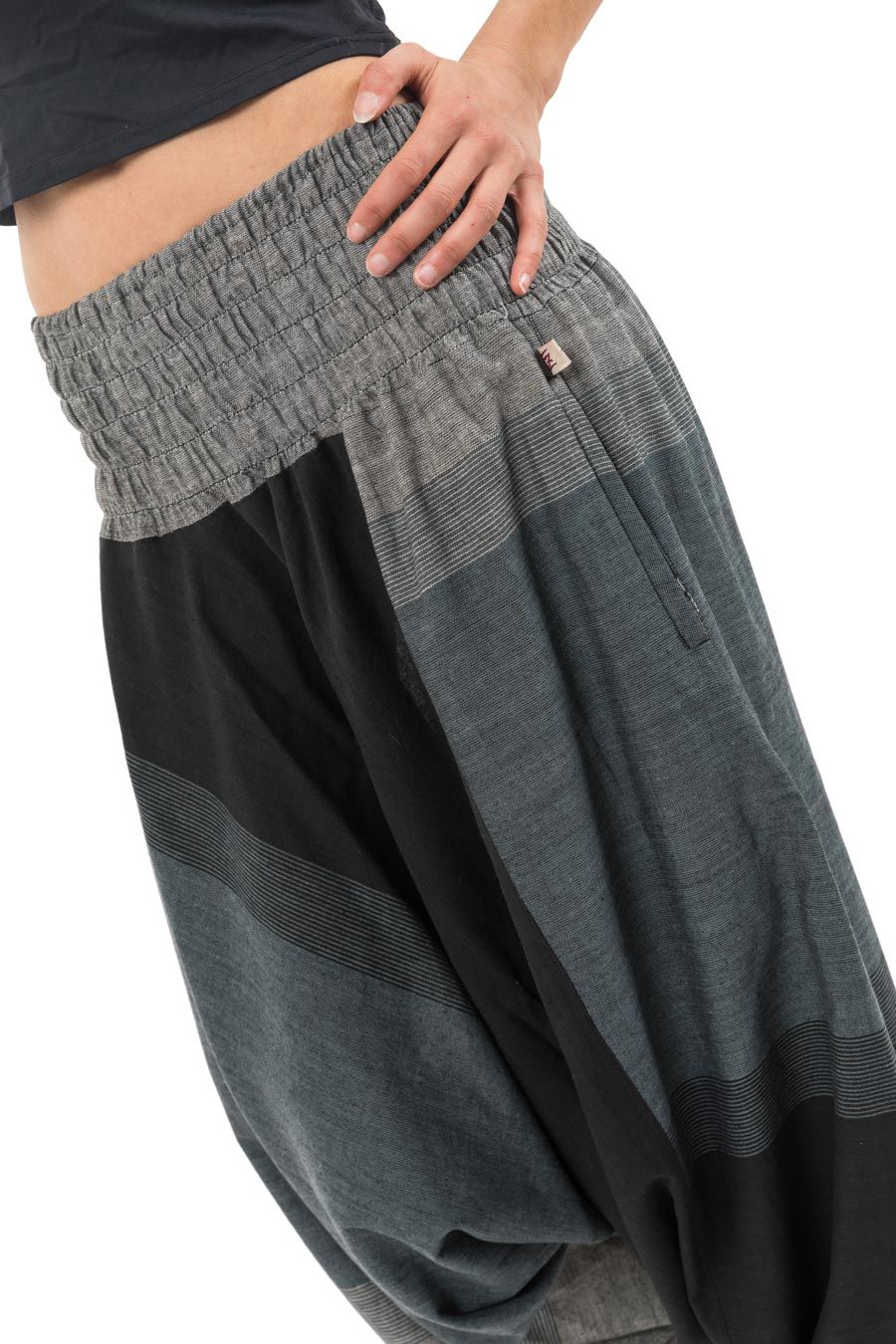 🐅 Sarouel Mixte Baba Zen Tigah – Made in Nepal ✨