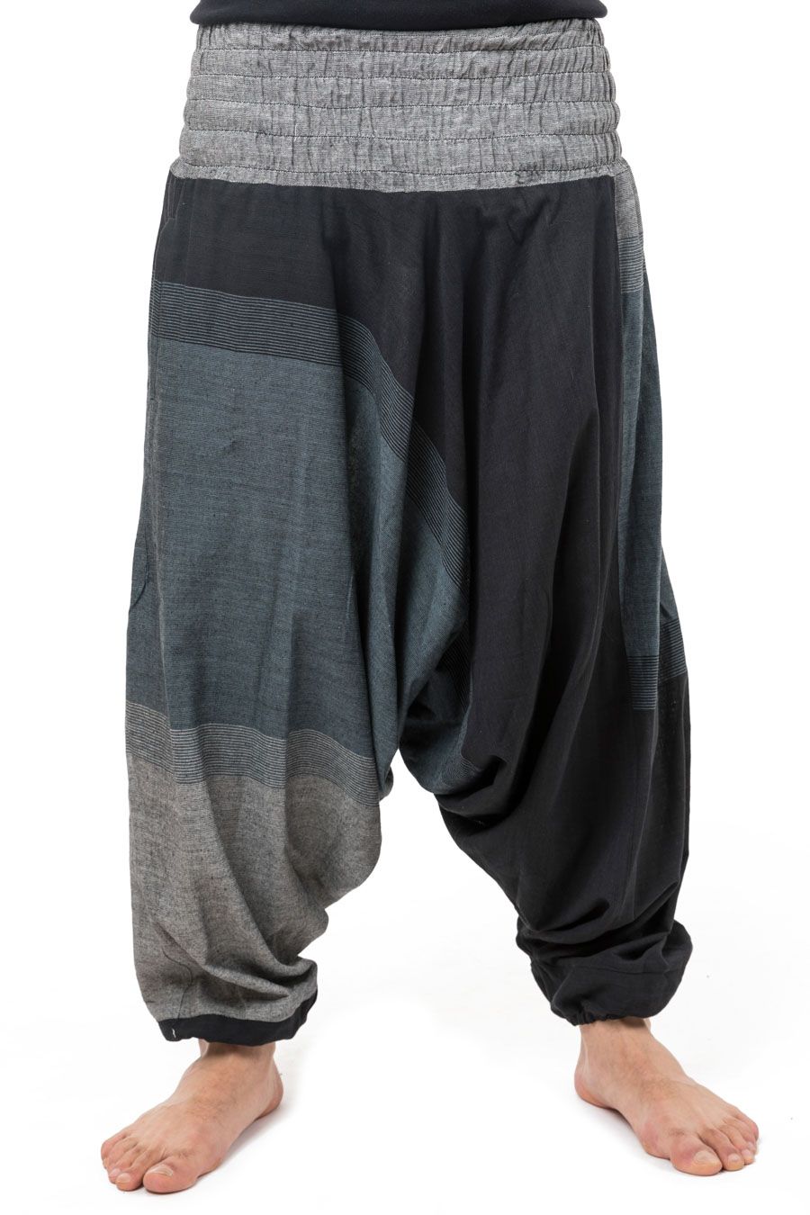 🐅 Sarouel Mixte Baba Zen Tigah – Made in Nepal ✨