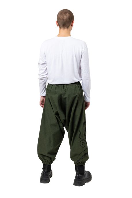 ✨ Sarouel urban ethnique spirales