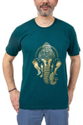 🐘 T-shirt – Éléphant Sacré Ganesha 🌿 XL-44