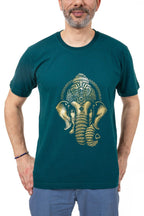 🐘 T-shirt – Éléphant Sacré Ganesha 🌿 XL-44