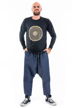 🌀 T-shirt Manches Longues  — Mandala Or