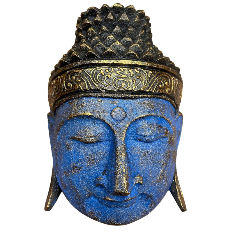 🪷 Tête de Bouddha Décorative – Symbole de Sérénité et d’Éveil